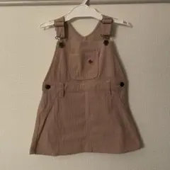 コーデュロイ ジャンスカ サイズ90