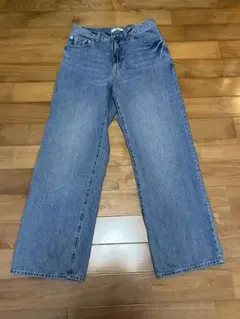 WEGO ライトブルー ストレートデニム M