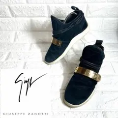 Giuseppe Zanotti スエード スニーカー ゴールドバックルのサムネイル
