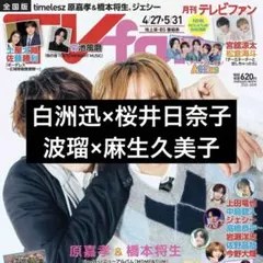 4/24 TVfan 切り抜き