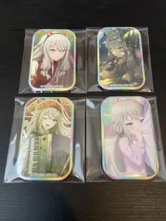 プロセカ 草薙寧々 スクエア缶バッジ 4個セット