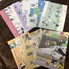 PEANUTS スヌーピー クリアファイル 7枚