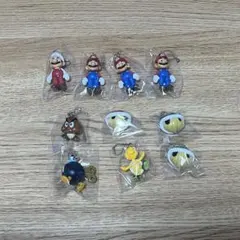スーパーマリオブラザーズ　キーホルダー　セット