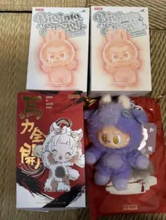 POPMART ラブブ馬力全開+ラブブエナジーLOVE/LUCK 3BOX