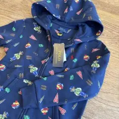 【新品】Polo Ralph Lauren ネイビー パーカー120cm裏起毛