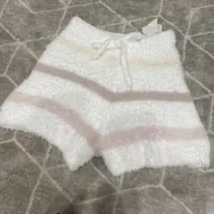 ジェラートピケ ボーダー ショートパンツ ピンク F