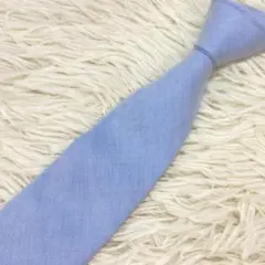 【未使用品】ブルックスブラザーズ　ネクタイ　ソリッド　ブルー　水色　ジャガード