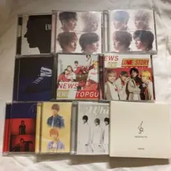 NEWS初回盤CD.DVD.アルバム　9セット