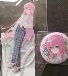 プロセカ 巡音ルカ 缶バッジ アクリルスタンド クリフェス