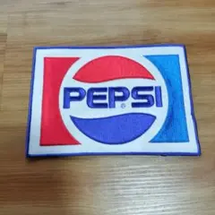 PEPSI ロゴ ワッペン 約21cm x 15cm