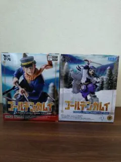 ゴールデンカムイ フィギュア 杉元佐一&アシㇼパ　2体セット