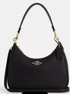 COACH ブラック テリ　ホーボーバック