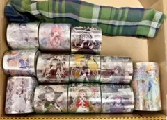 【7】✨️新品12本✨️ 海外マスキングテープ まとめ売り 人物 海外マステ