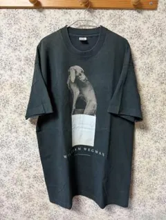 ウィリアム・ウェグマン Tシャツ 1994年 シングルステッチ メンズMサイズ 90s ウィリアムヴェグマンシングルステッチTシャツ