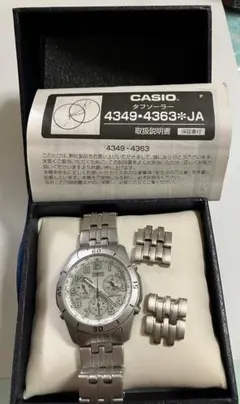 CASIO OVERLAND WAVE CEPTOR 電波ソーラー 腕時計のサムネイル