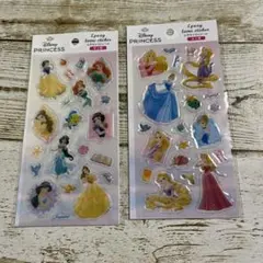 Disney プリンセス エポキシシールセット ディズニープリンセスシール