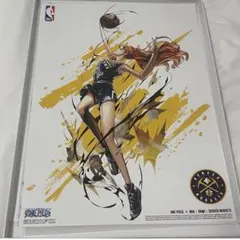 【新品】ONE PIECE × NBA ナミ ポスター