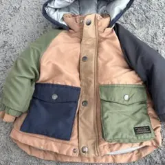 BREEZE フード付き中綿コート サイズ90