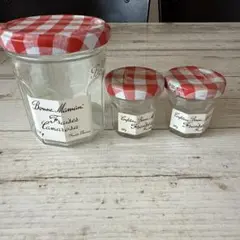 Bonne Maman 空き瓶 3個セット