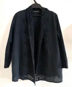涼しい 日よけに。mizuiro-ind 刺繍レース カーディガンのサムネイル