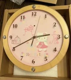 Hello Kitty Vivitix キティ　壁掛け電波時計