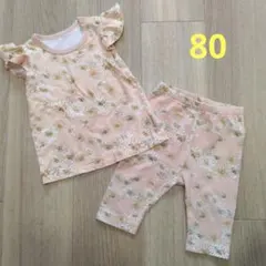 ユニクロ　ポール&ジョー　半袖 セットアップ　80