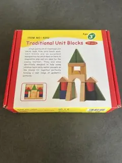 Traditional Unit Blocks 36ピース 木製 積み木