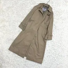 美品✨英国製 アクアスキュータム ガンクラブチェック ベルト付 トレンチコート