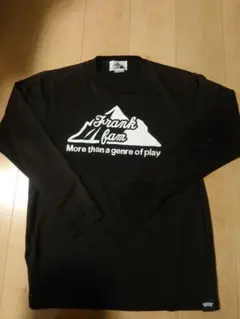 Frank fam ブラック 長袖カットソー