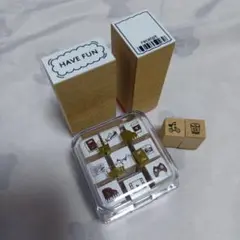 【おまとめ】作家さんはんこ 手帳のおとも しあわせはんこ ほぼ日手帳