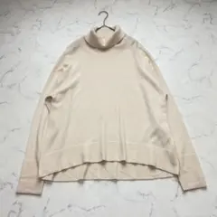 23AWジャーナルスタンダード ウール カシミヤ タートルネック　ニットセーター
