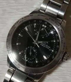 【訳あり動作品】オリエントスター ORIENT STAR ワールドタイム