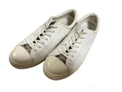 ★お洒落★コンバース　オールスター クップ レザー パイソン柄 ホワイト　デート