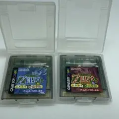 ⚾️ゲームボーイ⭐️ゼルダの伝説 ふしぎの木の実 set☘️動作品です♪⑅◡̈* ☘️