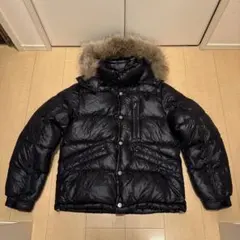 美品 黒 CAMP7 ダウンジャケット Sサイズ ブラック Y2K