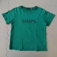 SHIPS キッズ Tシャツ 120cm グリーン