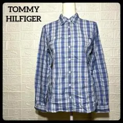 TOMMY HILFIGER トミー ヒルフィガー　長袖シャツ チェック 古着