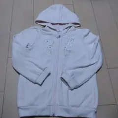 mezzopiano　 裏起毛付きパーカー140 ピンク