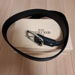 【売り切り最終価格】DLVIS ダブルウッド レザーベルト　羽島ベルト