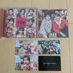 timelesz アルバム FAM☆通常版(シリアルコードなし)