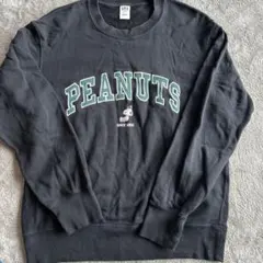 UNIQLO PEANUTS スウェット ピーナッツ スヌーピー UT 黒M