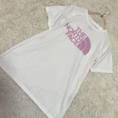 THE NORTH FACE ロゴTシャツ ホワイト S カジュアル 着回し