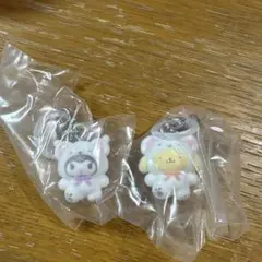 めじるしアクセサリー　ふわふわスノー　ポムポムプリン　クロミ　2個セット