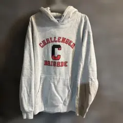 CHALLENGER パーカー グレー Lサイズ