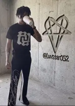 Luvstar フレアスウェットパンツ 希少 - メルカリ