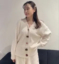 【美品】スナイデルホーム　バレンタイン　ルームウェア カーディガン