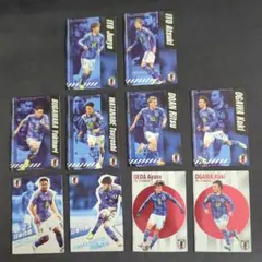 カルビーポテトチップス　サッカー日本代表チーム10枚セット　Jリーグ