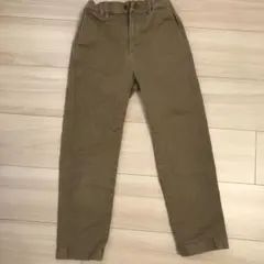 ユニクロ　ベージュ 長ズボン 130 チノパン