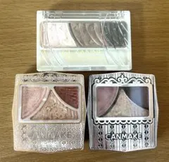 CANMAKE ジューシーピュアアイズ 2個&セザンヌトーンアップアイシャドウ