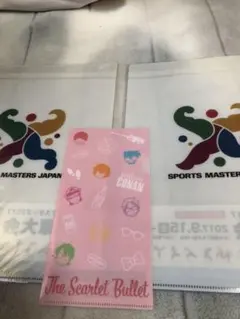 名探偵コナン　ミニクリアファイルとA４のクリアファイル2枚